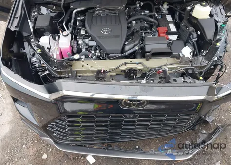 2025 Toyota Grand Highlander Platinum from USA, damaged, VIN 5TDAAAB59SS102736